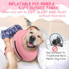 Picture of Supet Inflatable Dog Cone Collar Alternative after Surgery, Dog Neck Donut Collar Recovery E Collar to Stop Licking, Soft Dog Cone for Small Puppies Cats Medium Dogs
