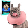 Picture of Supet Inflatable Dog Cone Collar Alternative after Surgery, Dog Neck Donut Collar Recovery E Collar to Stop Licking, Soft Dog Cone for Small Medium Large Dogs