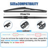 Picture of GSPSCN 11"Rear Wiper For Jeep Grand Cherokee 21-14/Toyota Matrix 2008-2003 Prius V 2012-2019/Chevy HHR 11-06/Kia Rio 17-12 Sorento 15-10 Soul 19-10 Back Windshield Wiper Blade (H281/11-A)