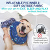Picture of Supet Inflatable Dog Cone Collar Recovery Head Cone, Dog Neck Donut Collar Recovery E Collars for Dogs Dog Donut Collar after Surgery
