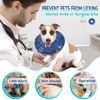 Picture of Supet Inflatable Dog Cone Collar Alternative After Surgery, Dog Neck Donut Collar Recovery E Collar, Soft Dog Cone for Small Medium Large Dogs