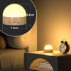 Picture of Kintion Portable LED Night Lamp for Kids and Adult (with RGB Mode), Bedside Dimmable Warm Night Light with Texture, Soft Eye Caring Night Light for Kids Breastfeeding and Sleep Aid, 1pcs