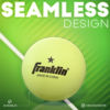 Picture of Franklin Sports Glow in The Dark Ping Pong Balls - Official Size + Weight 40mm Table Tennis Balls - One Star Glow in The Dark Ping Pong Balls - Durable High Performance Balls - Green - 6 Pack