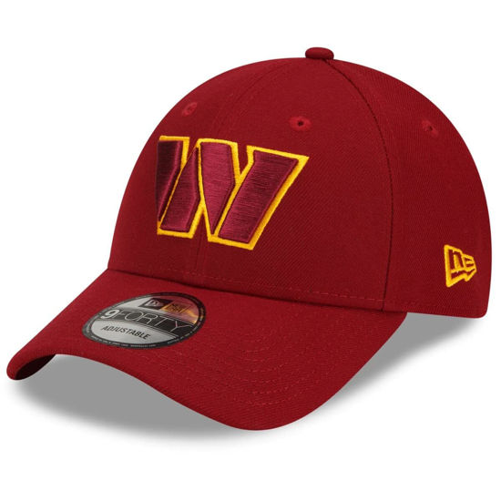 Picture of New Era NFL The League 9FORTY Adjustable Hat Cap One Size (US, Alpha, One Size, Washington Commanders - Red)