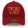 Picture of New Era NFL The League 9FORTY Adjustable Hat Cap One Size (US, Alpha, One Size, Washington Commanders - Red)