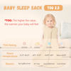 Picture of Yoofoss Baby Sleep Sack 0-6 Months TOG 2.5 Winter Baby Wearable Blanket, 100% Cotton Infant Sleeping Sack 2-Way Zipper Warm Quilted Sleep Sack