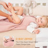 Picture of Yoofoss Baby Sleep Sack 12-18 Months TOG 2.5 Winter Baby Wearable Blanket, 100% Cotton Toddler Sleeping Sack 2-Way Zipper Warm Quilted Sleep Sack