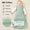Picture of Yoofoss Baby Sleep Sack 18-24 Months TOG 1.0 Baby Wearable Blanket, 2 Pack 100% Cotton Infant Toddler Sleeping Sack 2-Way Zipper Lightweight Sleep Sack