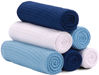 Picture of S&T INC. Microfiber Sweat Towel for Gym, Yoga Towel for Home Gym, Workout Towels for Gym Bag, 16 Inch x 27 Inch, 6 Pack
