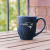 Picture of Rico Industries NFL Football New England Patriots Primary 16 oz Team Color Laser Engraved Ceramic Coffee Mug