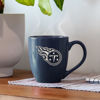 Picture of Rico Industries NFL Football Tennessee Titans Primary 16 oz Team Color Laser Engraved Ceramic Coffee Mug