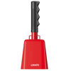 Picture of 8 Inch Steel Cow Bell 2 Pack, Noise Makers Cowbell with Handle for Sport Events Cheering Hand Bell for Football Games,Party, Concert, Graduations, School, Farm Ranch(Red+Red)