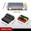 Picture of Nilight 260PCS 6 Pin Electrical Connector Plug Male Female Terminal Wire Connector Waterproof Connectors 6 Way Automotive Connect Set for Car Truck Motorcycle Marine Boat 10 Sets