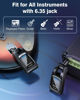 Picture of Wireless Guitar System 2.4 GHz with 6 Channels Rechargeable Audio Wireless Guitar Transmitter Receiver for Guitar Bass Electric Instruments