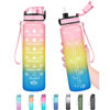 Picture of Enerbone 32 oz Water Bottle, Leakproof BPA & Toxic Free, Motivational Water Bottle with Times to Drink and Straw, Fitness Sports Water Bottle with Strap for Office, Gym, Outdoor Sports