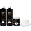 Picture of Furniture Clinic Leather Complete Restoration Kit | with Leather Recoloring Balm, Cleaner, 2-in-1 Protection Cream & Conditioner, Sponge, and Cloth | Leather Repair Kit for Furniture (Dark Grey)