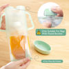 Picture of Momcozy Squeeze Pouch Holder for Food Pouches and Drink Boxes, Baby Pouch Holder Allows Baby to Self-feed and Avoid Messes, Baby Food Pouch Holder Handle is Easy to Grip, Comfortable, Green