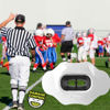 Picture of DAMAGE CONTROL - Mouth Guard - Youth Mouth Guard That Protect Lips & Teeth - No Boiling Pacifier, Breathable Binky Mouthpiece - Football Mouthpiece - Works with Braces - Helmet Strap Included