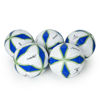 Picture of Aoneky Kids Soccer Ball - Eco-Friendly 2.5mm PVC Leather, Durable Machine-Stitched Design, Ball Pump Included (Size 5-5 Deflated Balls with Pump)