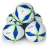Picture of Aoneky Kids Soccer Ball - Eco-Friendly 2.5mm PVC Leather, Durable Machine-Stitched Design, Ball Pump Included (Size 5-5 Deflated Balls with Pump)