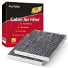 Picture of Puroma 2 Pack Cabin Air Filter with Activated Charcoal Layer Replacement for CP182, CF11182, Honda Civic, Clarity, CR-V, CR-Z, HR-V, Fit, Insight, Odyssey, Acura MDX, RDX, TLX, INTEGRA