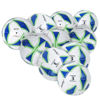 Picture of Aoneky Kids Soccer Ball - Eco-Friendly 2.5mm PVC Leather, Durable Machine-Stitched Design, Ball Pump Included (Size 3-10 Deflated Balls with Pump)
