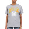 Picture of Junk Food Clothing x NFL - Pittsburgh Steelers - Bold Logo - Unisex Adult Short Sleeve Fan T-Shirt for Men and Women - Size XX-Large