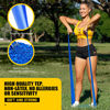Picture of HPYGN Exercise Band, 5.9ft Resistance Bands Fitness for Home Gym, Long Stretch Bands for Workout, Strength Training, Yoga, Pilates, Physical Therapy