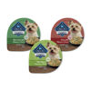 Picture of Blue Buffalo Delights Natural Adult Small Breed Wet Dog Food Cups, Pate Style, Prime Rib, NY Strip, and Filet Mignon 3.5-oz (24 Pack- 8 of Each Flavor)