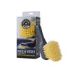 Picture of Chemical Guys ACCG02 Nice & Stiff Heavy Duty Carpet & Interior Detailing Brush, (Safe for Cars, Trucks, SUVs, RVs, Motorcycles, & More) Yellow