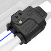 Picture of Solofish 700 Lumens Adjustable Pistol Light Laser Combo, Strobe Function Blue Laser and Tactical Light Fits for Full Size & Compact with Rail