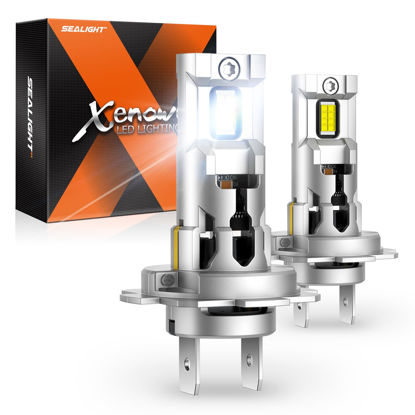 Picture of SEALIGHT 𝐇𝟽 Bulbs 2024, Super Bright Bulbs 𝐇𝟽 Fog Light Bulbs for Powersports, Quick Installation, Pack of 2