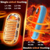 Picture of Hand Warmers Rechargeable - 14000mAh Electric Hand Warmers Rechargeable 2 Pack Heat Up to 131℉ with 18Hrs Warmth, Reusable Electronic Portable Pocket Heater for Women Man Golf Raynauds Camping