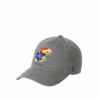 Picture of NCAA Kansas Jayhawks Mens Adjustable Scholarship Hat Charcoal, Kansas Jayhawks Charcoal, Adjustable, One size