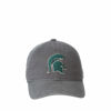 Picture of NCAA Michigan State Spartans Mens Adjustable Scholarship Hat Charcoal, Michigan State Spartans Charcoal, Adjustable, One size