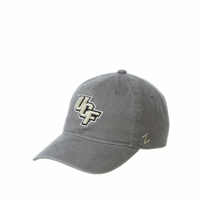 Picture of NCAA Central Florida Golden Knights Mens Adjustable Scholarship Hat Charcoal, Central Florida Golden Knights Charcoal, Adjustable, One size
