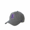 Picture of NCAA Northwestern Wildcats Mens Adjustable Scholarship Hat Charcoal, Northwestern Wildcats Charcoal, Adjustable, One size