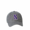 Picture of NCAA Northwestern Wildcats Mens Adjustable Scholarship Hat Charcoal, Northwestern Wildcats Charcoal, Adjustable, One size