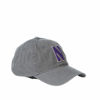 Picture of NCAA Northwestern Wildcats Mens Adjustable Scholarship Hat Charcoal, Northwestern Wildcats Charcoal, Adjustable, One size