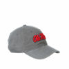 Picture of NCAA Mississippi Old Miss Rebels Mens Adjustable Scholarship Hat Charcoal, Mississippi Old Miss Rebels Charcoal, Adjustable, One size