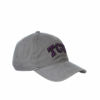 Picture of NCAA TCU Horned Frogs Mens Adjustable Scholarship Hat Charcoal, Tcu Horned Frogs Charcoal, Adjustable, One size