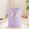 Picture of Artfeel Laundry Basket,Woven Cotton Rope Laundry Hamper,40L for Decorative Storage of Dirty Clothes,Toys and Blankets in Bathroom,Baby Room and Living Room