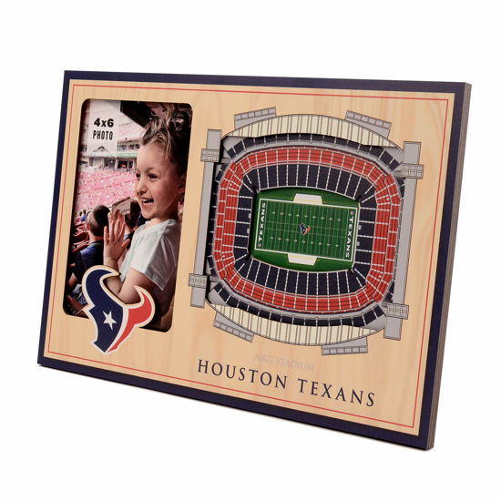 Picture of YouTheFan NFL Houston Texans 3D StadiumViews Picture Frame