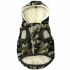 Picture of Vecomfy Fleece Lining Extra Warm Dog Hoodie in Winter for Small Dogs Jacket Puppy Coats with Hooded,Green Camo M