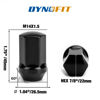 Picture of dynofit 24pcs 14x1.5 Stock Lug Nuts 1.75 inch(45mm) Height 7/8" Hex(22mm), M14-1.5 One-Piece Design Factory Wheel Lugnuts Compatible with Chevy Silverado & Tahoe GMC Sierra 1500 Buick Dodge Cadillac