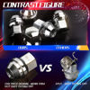 Picture of Dynofit M14×1.5 OEM Lug Nuts Fit Do-dge Bui-ck Cadi-llac Chry-sler 20× Sliver Nuts Hex 22mm(7/8')' Height 1.5'' Conical Cone Bulge Seat