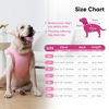 Picture of Vecomfy Fleece Lining Dog Hoodie with Harness Built in,Extra Warm Large Dog Jacket in Winter Doggie Coats with Hooded,Light Pink XXL