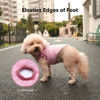 Picture of Vecomfy Fleece Lining Dog Hoodie with Harness Built in,Extra Warm Medium Dog Jacket in Winter Doggie Coats with Hooded,Light Pink XL