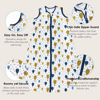Picture of Cute Castle Baby Sleep Sack 0-6 Months - Lightweight 100% Cotton 2-Way Zipper TOG 0.5 Infant Wearable Blanket, Newborn Essentials Toddler Sleep Clothes, 3 Pack(Blue, Balloons, Animals)