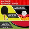 Picture of JP WinLook Ping Pong Paddles Sets of 4 - Portable Table Tennis Paddle Set with Ping Pong Paddles Professional Case & Ping Pong Balls - Premium Table Tennis Racket Player Set for Indoor & Outdoor Games